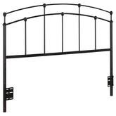 Orleans Furniture - Coaster - Bryant Metal Queen or Full Open Frame Headboard Black - 300190QF