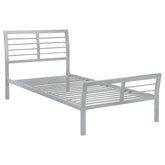 Orleans Furniture - Coaster - Cooper Metal Twin Open Frame Bed Silver - 300201T