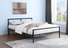 Fisher Metal Full Open Frame Bed Gunmetal