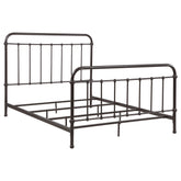 Orleans Furniture - Coaster - Livingston Metal Queen Open Frame Bed Dark Bronze - 300399Q