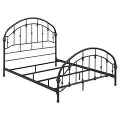 Orleans Furniture - Coaster - Rowan Metal Queen Open Frame Bed Dark Bronze - 300407Q