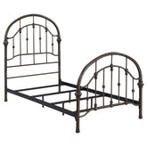 Orleans Furniture - Coaster - Rowan Metal Twin Open Frame Bed Dark Bronze - 300407T