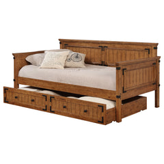 Orleans Furniture - Coaster - Oakdale Wood Twin Daybed with Trundle Rustic Honey - 300675-SET