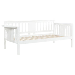 Orleans Furniture - Coaster - Bethany Wood Twin Daybed with Drop-down Tables White - 300837
