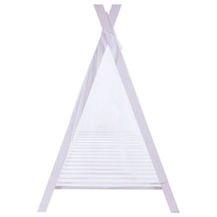 Fultonville Metal Twin Tent Bed Pink