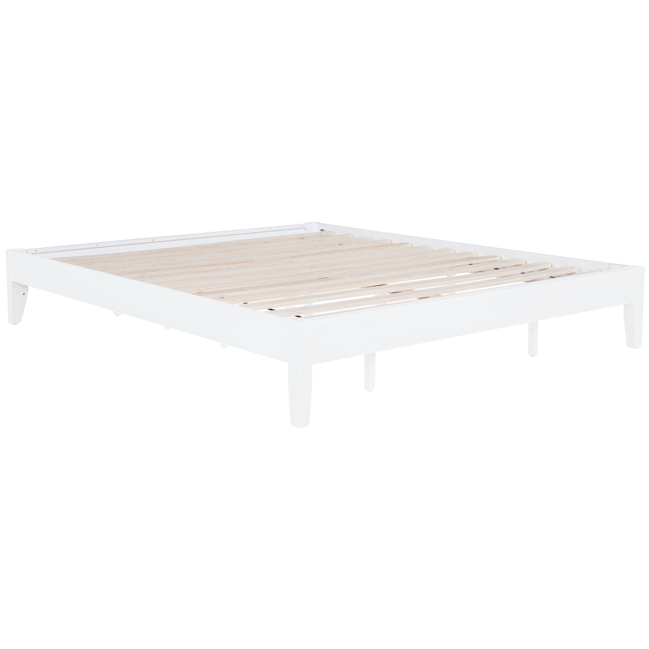 Orleans Furniture - Coaster - Hounslow Eastern King Universal Platform Bed White - 306128KE