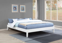 Hounslow California King Universal Platform Bed White
