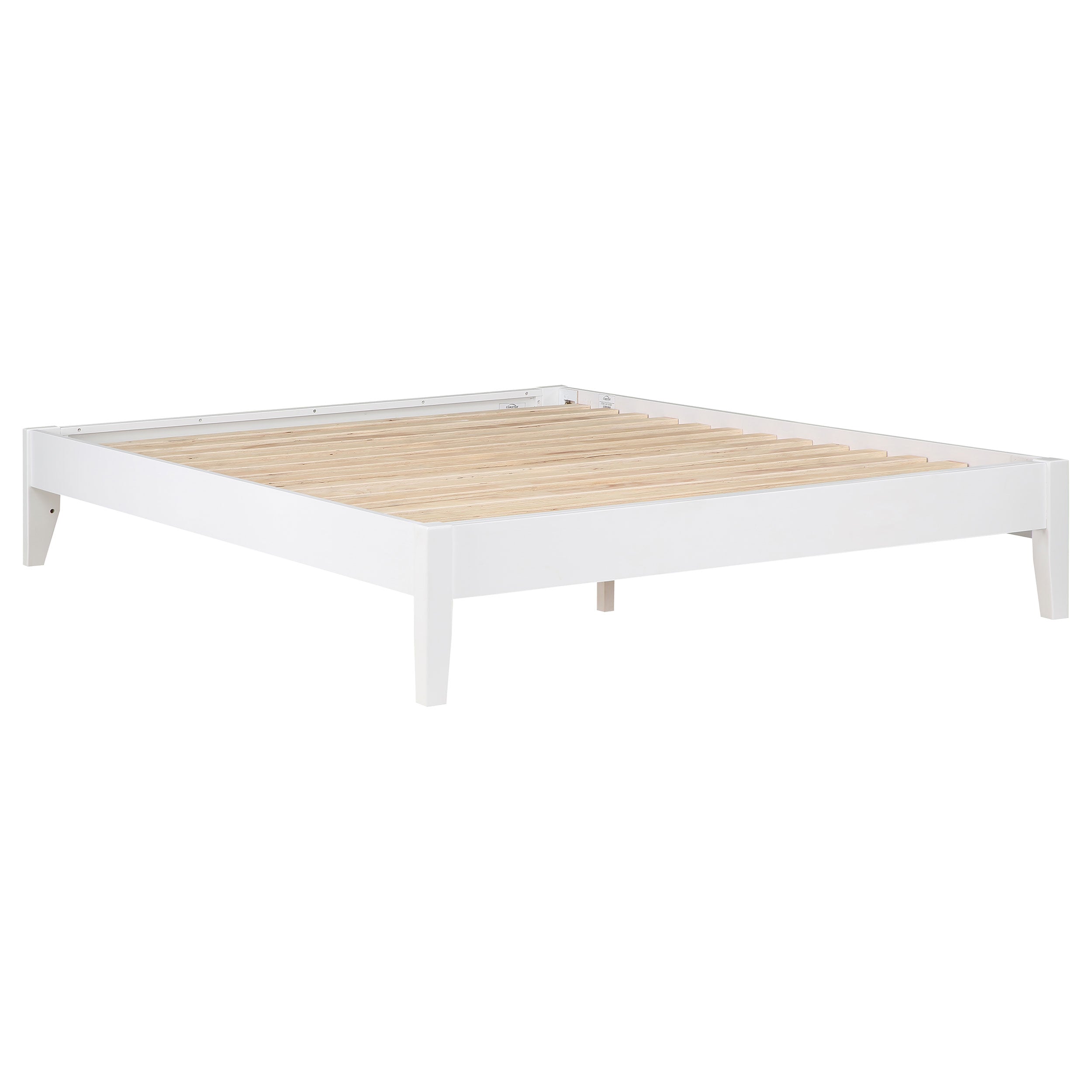 Orleans Furniture - Coaster - Hounslow Queen Universal Platform Bed White - 306128Q