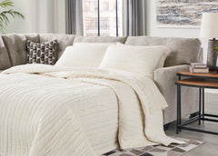 Orleans Furniture - Ashley Furniture - Mahoney Sectional - 2-Piece Sleeper Sectional with Chaise / Chocolate - 31005S4