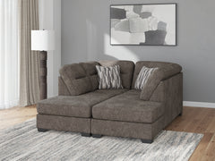 Orleans Furniture - Ashley Furniture - Olten Sectional - RAF 2-Piece Super Chaise / Graphite - 31305S3