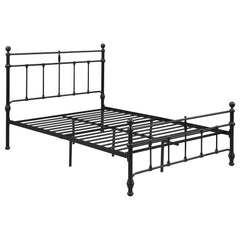 Orleans Furniture - Coaster - Novak 48-inch Metal Full Open Frame Bed Matte Black - 316001F