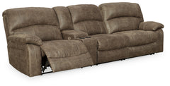 Orleans Furniture - Ashley Furniture - Segburg Sectional - 2-Piece Power Reclining Sectional Sofa / Driftwood - 34303S1