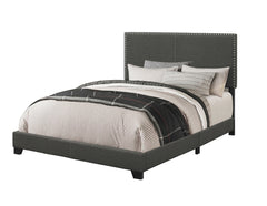 Orleans Furniture - Coaster - Boyd Upholstered Full Panel Bed Charcoal - 350061F