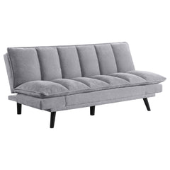 Orleans Furniture - Coaster - Laredo Upholstered Tufted Convertible Sofa Bed Grey - 360018