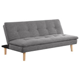Orleans Furniture - Coaster - Scout Upholstered Tufted Convertible Sofa Bed Grey - 360045