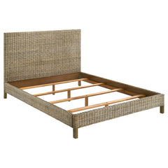 Orleans Furniture - Coaster - Zyla Wood California King Panel Bed Kubu Grey - 360181KW
