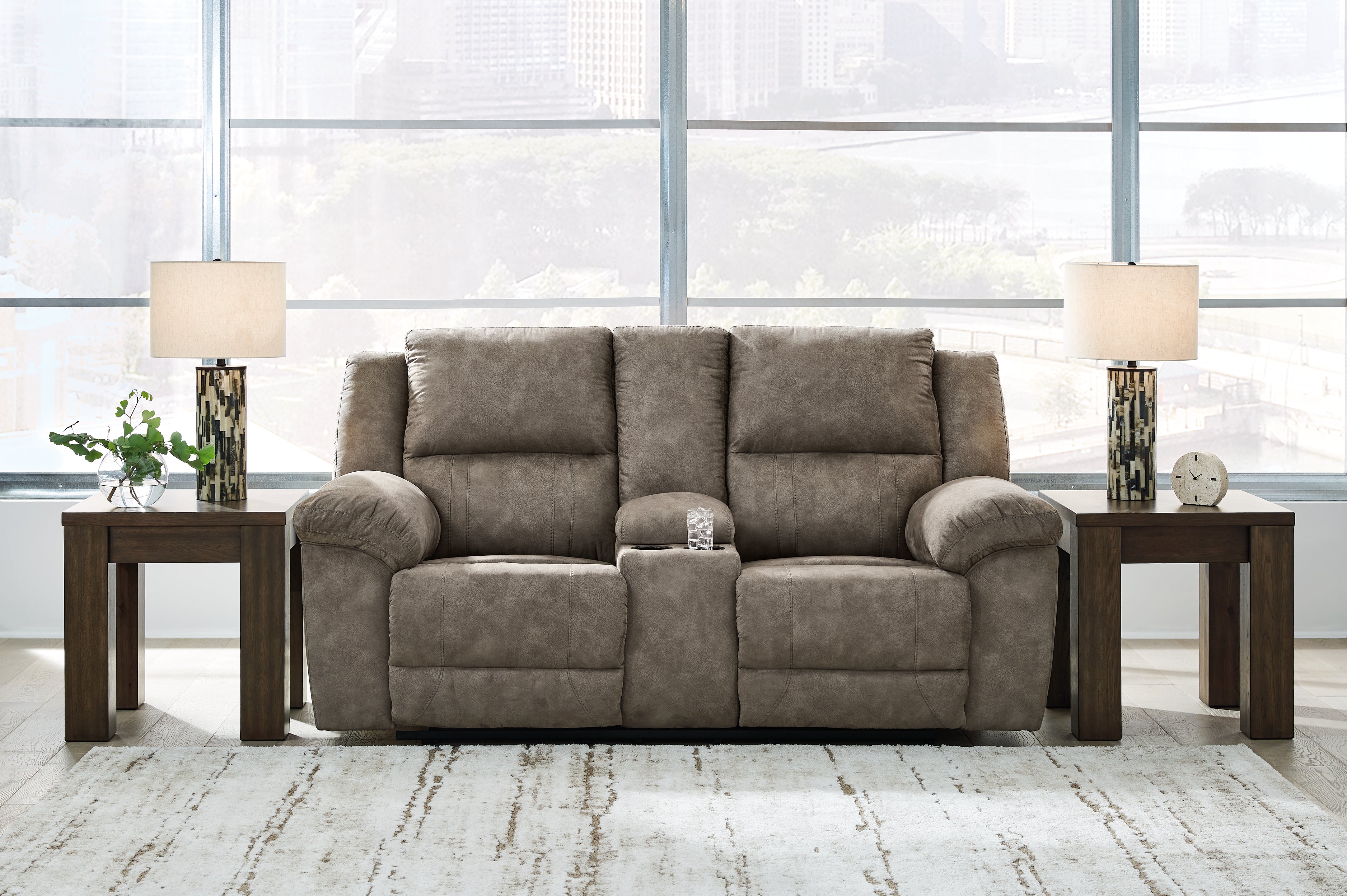 Orleans Furniture - Ashley Furniture - Laresview Living Room - Zero Wall Wide Seat Recliner / Fossil - 3720352