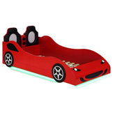 Orleans Furniture - Coaster - Cruiser Wood Twin LED Race Car Bed Red - 400479