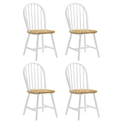 Orleans Furniture - Coaster - Cinder Wood Dining Side Chair White (Set of 4) - 4129