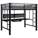 Orleans Furniture - Coaster - Avalon Full Workstation Loft Bed Black - 460023