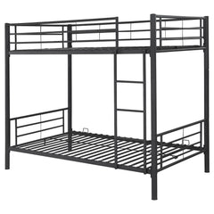 Orleans Furniture - Coaster - Hayward Metal Twin Over Twin Bunk Bed Black - 460072B