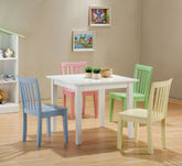 Orleans Furniture - Coaster - Rory 5-piece Kids Table and Chairs Set Multi Color - 460235