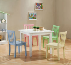 Orleans Furniture - Coaster - Rory 5-piece Kids Table and Chairs Set Multi Color - 460235