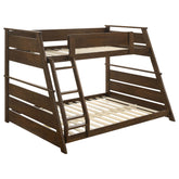 Orleans Furniture - Coaster - Holden Wood Veneer Twin Over Full Bunk Bed Walnut - 460593
