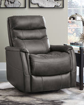 Orleans Furniture - Ashley Furniture - Riptyme Living Room - Swivel Glider Recliner / Quarry - 4640261