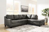 Orleans Furniture - Ashley Furniture - Valderno Sectional - LAF 2-Piece Sectional with Chaise / Fog - 47804S1