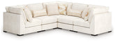 Orleans Furniture - Ashley Furniture - Donelson Creek Sectional - 5-Piece Sectional / Vanilla - 48002S1