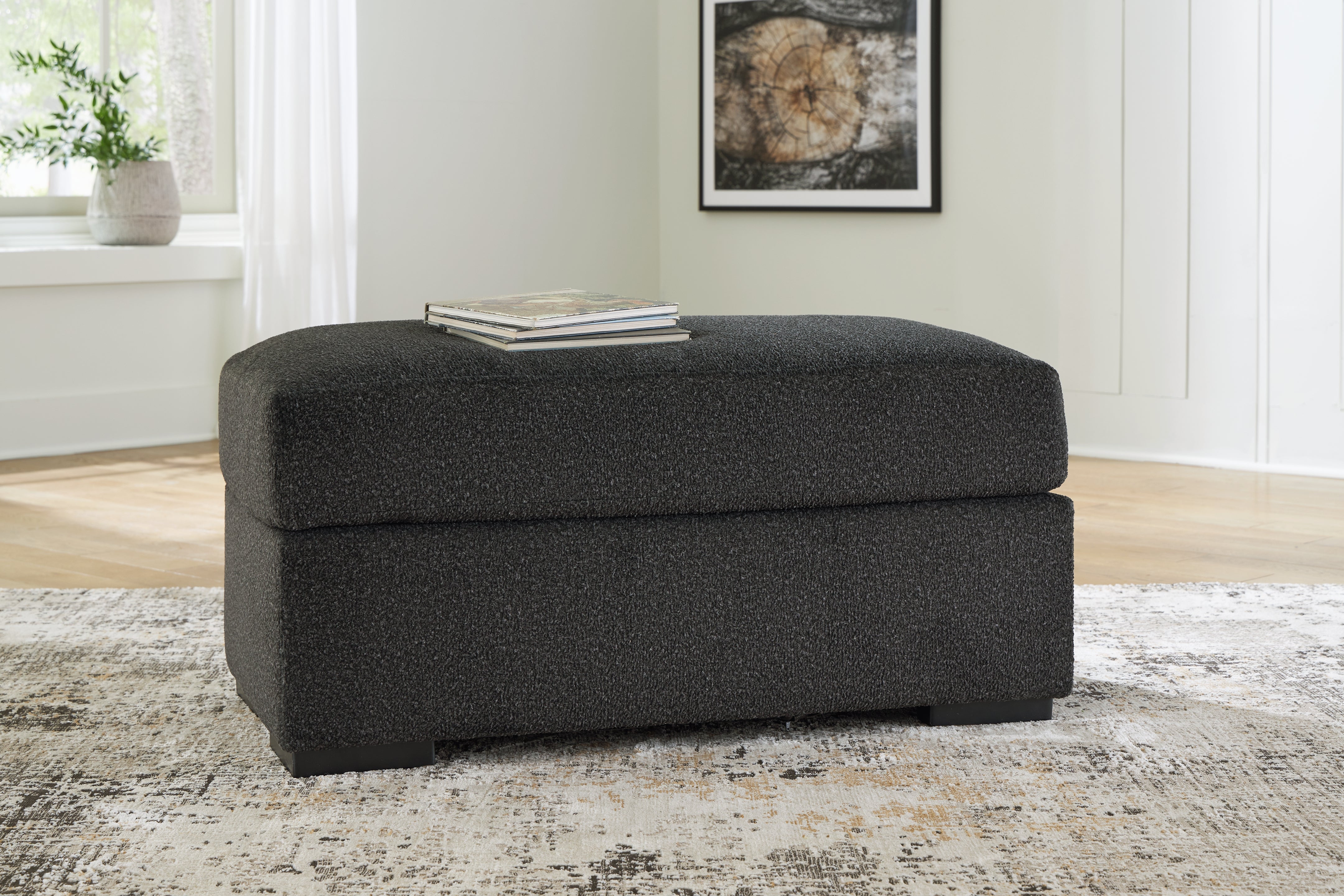 Orleans Furniture - Ashley Furniture - Wryenlynn Living Room - Ottoman / Onyx - 4940514