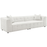 Orleans Furniture - Coaster - Everly Boucle Upholstered Extra Long Sofa Off White - 504850