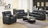Orleans Furniture - Coaster - Arabella 3-piece Upholstered Padded Arm Sofa Set Grey - 506591-S3