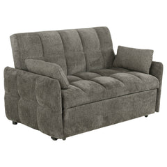 Orleans Furniture - Coaster - Cotswold Upholstered Convertible Sleeper Sofa Bed Dark Grey - 508308