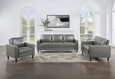 Orleans Furniture - Coaster - Ruth 3-piece Upholstered Track Arm Sofa Set Grey - 508365-S3