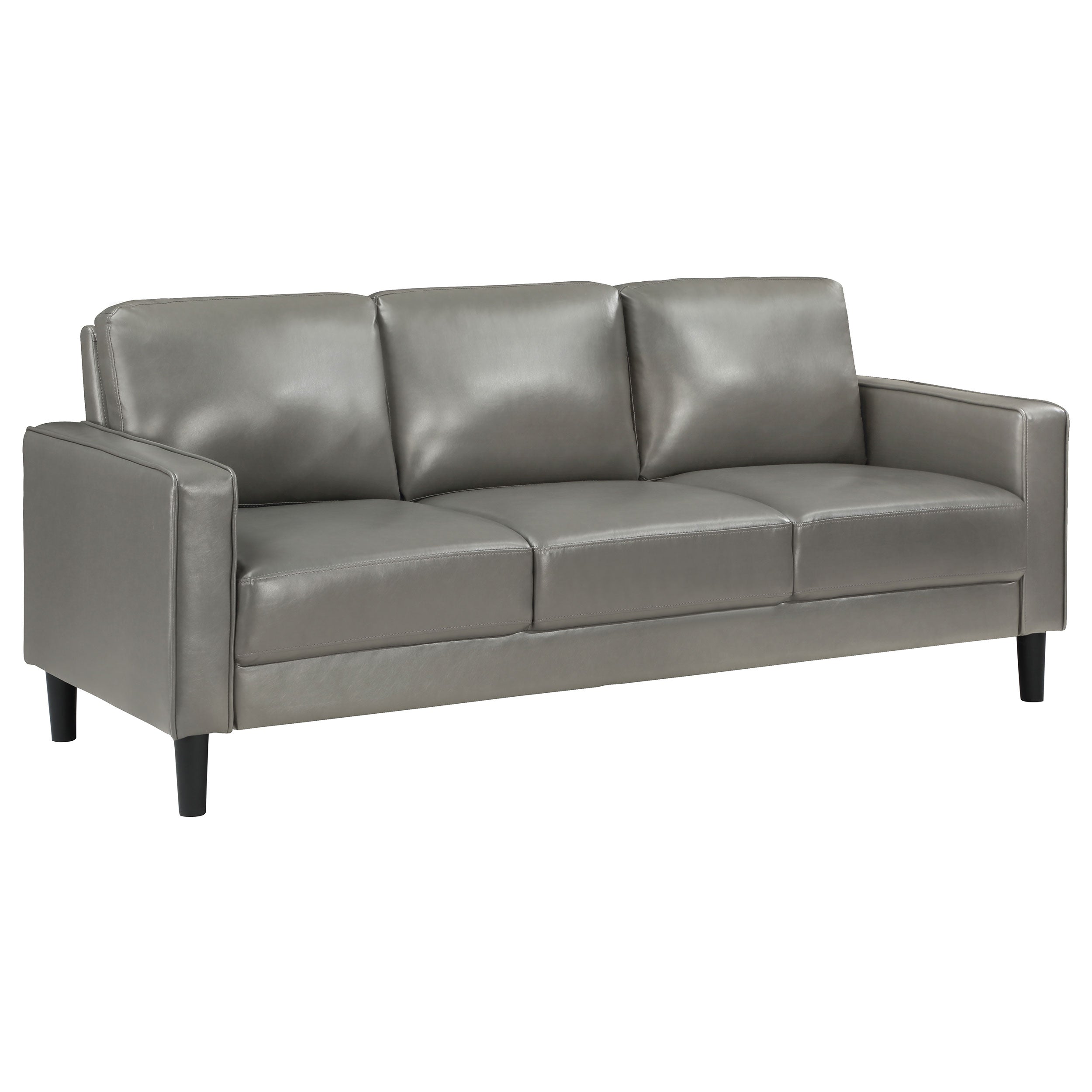Orleans Furniture - Coaster - Ruth Upholstered Track Arm Sofa Grey - 508365