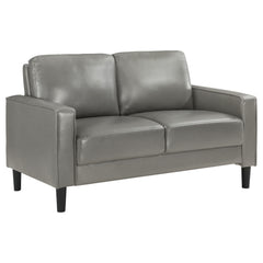 Orleans Furniture - Coaster - Ruth Upholstered Track Arm Loveseat Grey - 508366