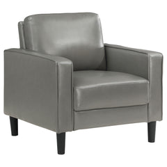 Orleans Furniture - Coaster - Ruth Upholstered Track Arm Accent Chair Grey - 508367