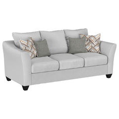 Orleans Furniture - Coaster - Salizar Upholstered Flared Arm Sofa Sand - 508581