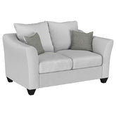 Orleans Furniture - Coaster - Salizar Upholstered Flared Arm Loveseat Sand - 508582
