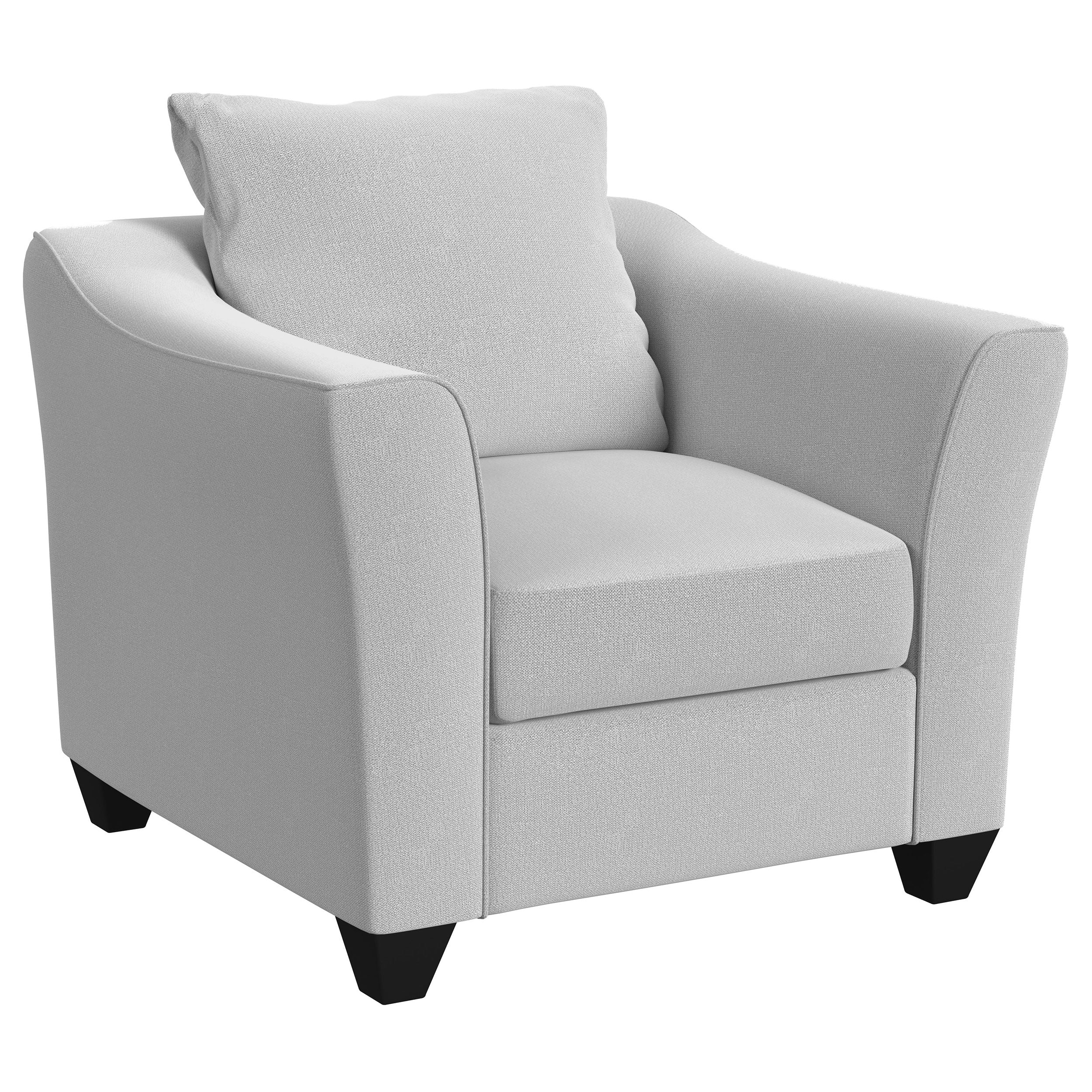 Orleans Furniture - Coaster - Salizar Upholstered Flared Arm Accent Chair Sand - 508583