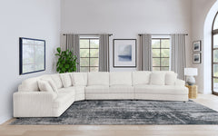 Orleans Furniture - Coaster - Emberson 4-piece Upholstered Modular Sectional Sofa Ivory - 508851-SEC