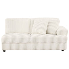 Emberson Upholstered RAF Cuddler Ivory