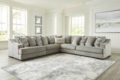 Orleans Furniture - Ashley Furniture - Bayless Sectional - LAF 5-Piece Sectional / Smoke - 52304S3