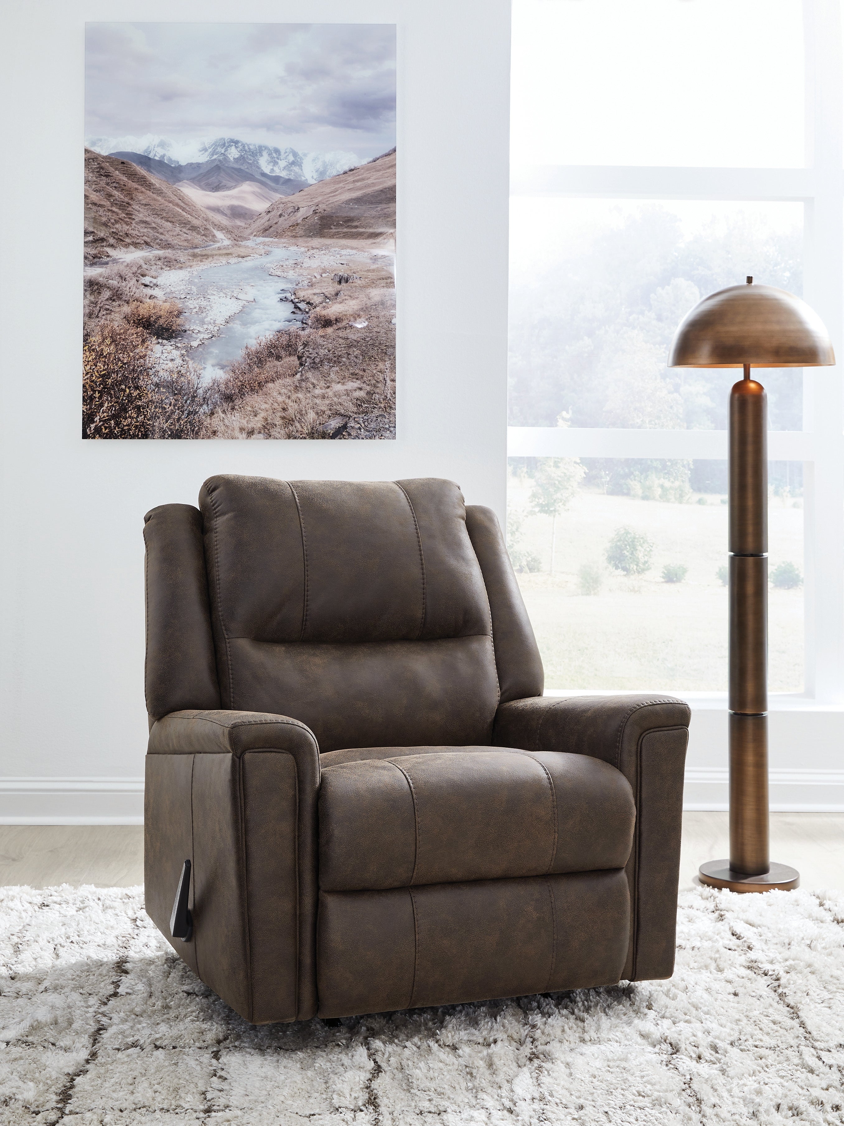 Orleans Furniture - Ashley Furniture - Lixtowel Living Room - Rocker Recliner / Fog - PC5300525