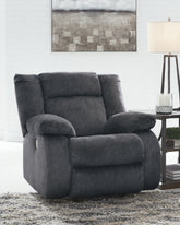 Orleans Furniture - Ashley Furniture - Burkner Living Room - Power Rocker Recliner / Marine - 5380498