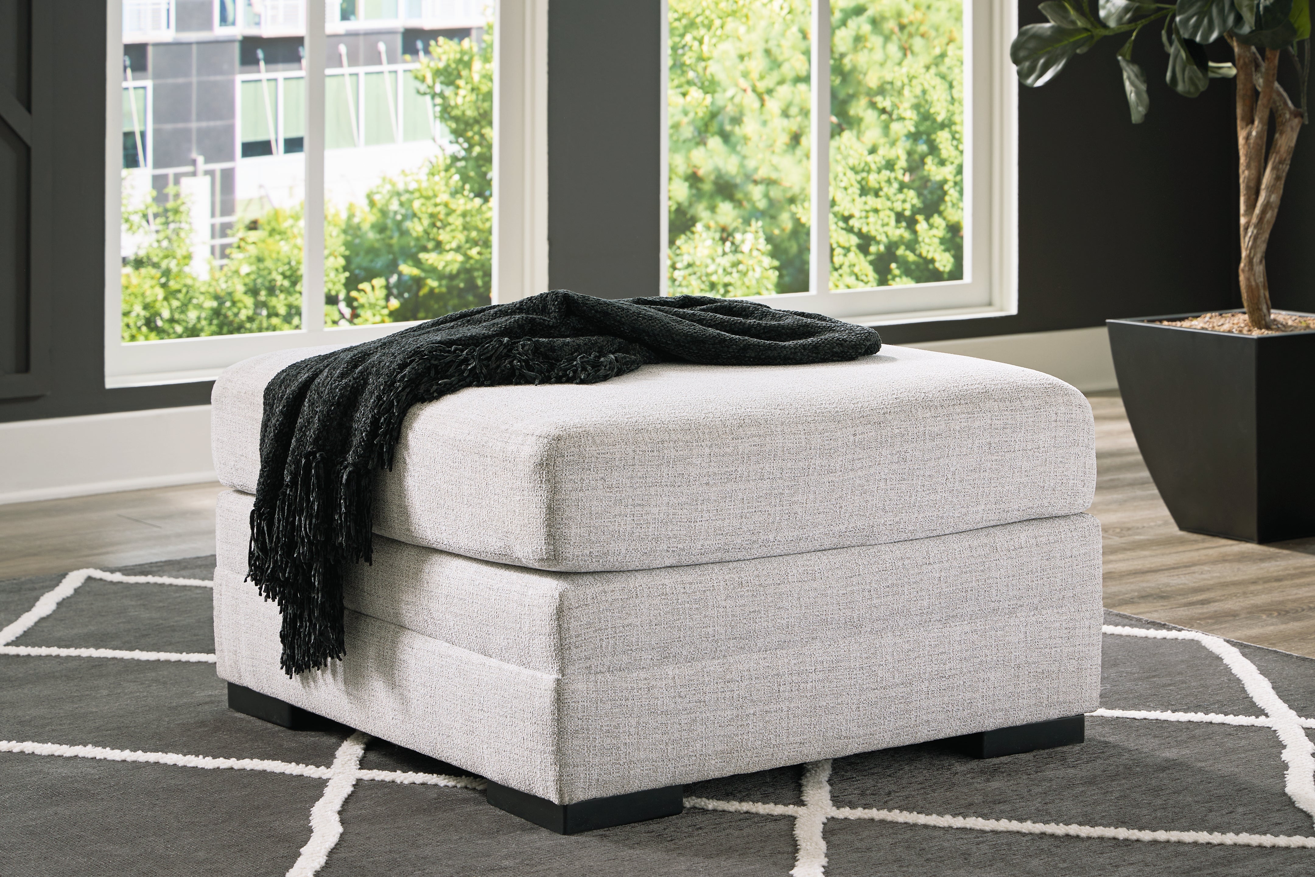 Orleans Furniture - Ashley Furniture - Koralynn Living Room - Oversized Accent Ottoman / Stone - 5410208