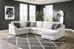 Orleans Furniture - Ashley Furniture - Koralynn Sectional - LAF 3-Piece Sectional with Chaise / Stone - 54102S2