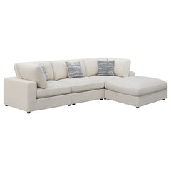 Orleans Furniture - Coaster - Serene 4-piece Upholstered Modular Sectional Sofa Beige - 551321-SETB